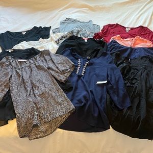 Lot of 12 Size L Tops!